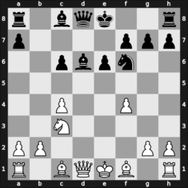 1948 CSR Ch Bratislava SVK – Round 3 – Alster, Ladislav – 1-0 – Kottnauer, Cenek – G3