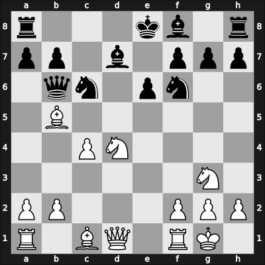 1948 Duisburg – Round 4 – Ernst, Wilhelm – 1/2-1/2 – Loose, Walter – G4
