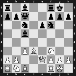 1948 FIDE (19) -1951 – Round 1 – Tartakower, Savielly – 1/2-1/2 – Trifunovic, Petar – G15