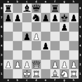 1948 GER Ch – Round 5 – Ernst, Wilhelm – 0-1 – Unzicker, Wolfgang – G9