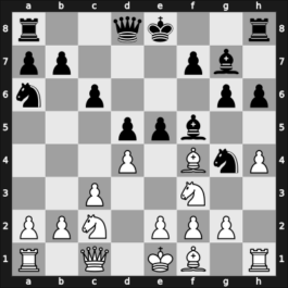 1948 GER Ch – Round 15 – Ernst, Wilhelm – 1/2-1/2 – Rautenberg, Wilhelm – G36