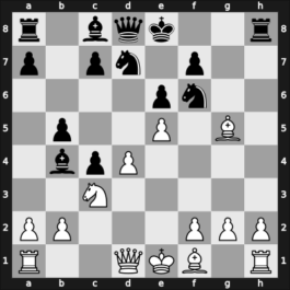 1948 GER Ch 12th – Round 7 – Teschner, Rudolf – 1-0 – Schuster, Theodor – G8