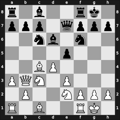 1948 GER Ch 12th – Round 8 – Machate, Gottlieb – 1-0 – Rautenberg, Wilhelm – G9