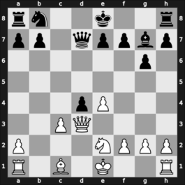 1948 GER Ch 12th – Round 12 – Machate, Gottlieb – 1/2-1/2 – Ernst, Wilhelm – G13