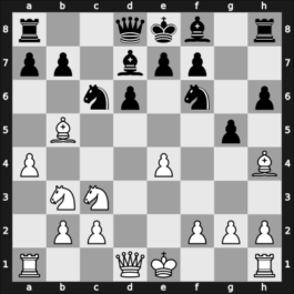 1948 GER Ch Essen GER – Round 2 – Schmid, Lothar – 0-1 – Machate, Gottlieb – G3