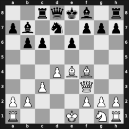 1948 GER Ch Essen GER – Round 12 – Schmid, Lothar – 0-1 – Troeger, Paul – G19