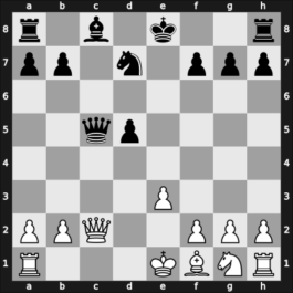 1948 Hastings Premier 1947/48 23rd – Round 6 – Fairhurst, William – 1/2-1/2 – Thomas, George Alan – G7