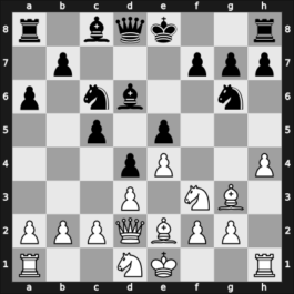 1948 Hastings Premier 1947/48 23rd – Round 7 – Grob, Henry – 1/2-1/2 – Fairhurst, William – G8