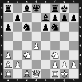 1948 Izt – Round ? – Bek, Emir – 1/2-1/2 – Flohr, Salo – G9