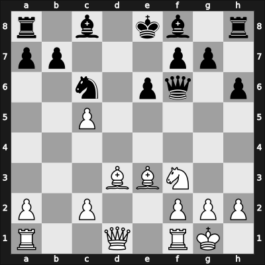 1948 Belgrade (JUG Ch) – Round 6 – Janosevic, Dragoljub – 1-0 – Puc, Stojan – G26
