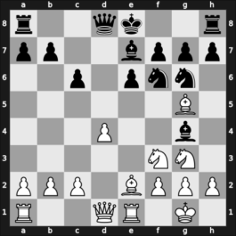 1948 JUG Ch – Round 8 – Rabar, Braslav – 1/2-1/2 – Trifunovic, Petar – G37