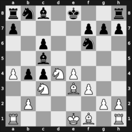 1948 Karlovy Vary – Round 1 – Troianescu, Octav – 1-0 – Yanofsky, Daniel Abraham – G3