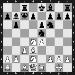 1948 Karlovy Vary – Round 1 – Prins, Laura – 1/2-1/2 – Barcza, Gedeon – G17