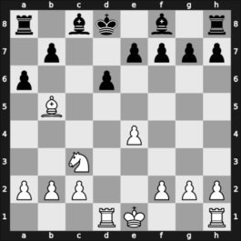 1948 Karlovy Vary – Round 1 – Tartakower, Savielly – 1/2-1/2 – Foltys, Jan – G19