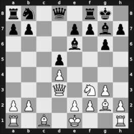 1948 Karlovy Vary – Round 7 – Sajtar, Jaroslav – 1/2-1/2 – Foltys, Jan – G81