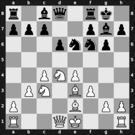 1948 Karlovy Vary – Round 12 – Tartakower, Savielly – 1-0 – Stulik, Vlastimil – G115