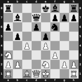 1948 Karlovy Vary – Round 13 – Troianescu, Octav – 0-1 – Gawlikowski, Stanislaw – G129