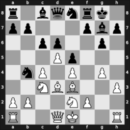 1948 Mar del Plata – Round 1 – Olivera, Alfredo – 0-1 – Medina-Garcia, Antonio – G10