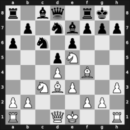 1948 Mar del Plata – Round 6 – Bolbochan, J. – 1/2-1/2 – Najdorf, Miguel – G50