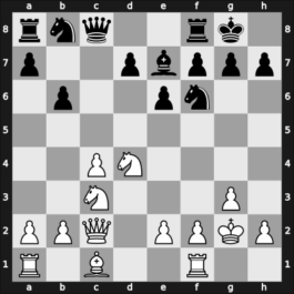 1948 Mar del Plata – Round 16 – Rossetto, Hector – 1/2-1/2 – Najdorf, Miguel – G132