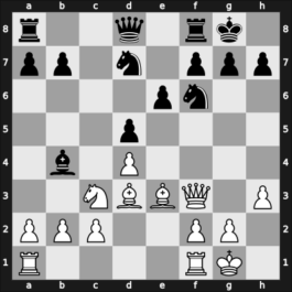 1948 Mar del Plata – Round 16 – Medina-Garcia, Antonio – 1/2-1/2 – Eliskases, Erich – G134
