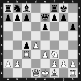 1948 Mar del Plata ARG – Round 4 – Bolbochan, Julio – 1-0 – Acharam Medina, Sebastian Alejandro – G1