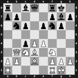 1948 Moskou ch-URS – Round 1 – Bondarevsky, Igor – 1/2-1/2 – Lilienthal, Andor – G15