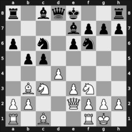 1948 Moskou ch-URS – Round 4 – Bronstein, David I – 1-0 – Ilivitsky, Georgy A – G40