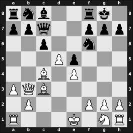 1948 Moskou ch-URS – Round 5 – Kotov Lundqvist, Alex – 1-0 – Kholmov, Ratmir D – G45