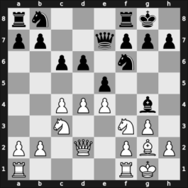 1948 Moskou ch-URS – Round 11 – Ilivitsky, Georgy A – 1/2-1/2 – Averbakh, Yuri L – G95