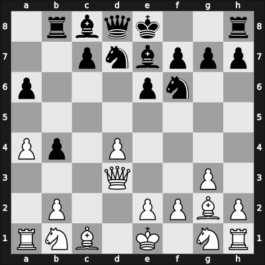 1948 New York – Round 1 – Fine, Richard Alvaro Adrien – 1-0 – Euwe, Max – G3
