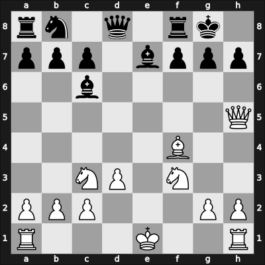 1948 Nijmegen – Round 5 – Prins, Lodewijk – 1/2-1/2 – Van Scheltinga, Theo – G16