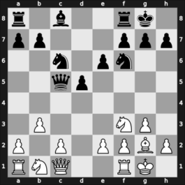 1948 Nijmegen – Round 8 – Henneberke, Frans – 1/2-1/2 – Van Scheltinga, Theo – G23