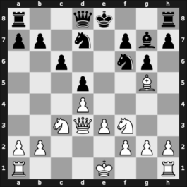 1948 Saltsjobaden Interzonal – Round 5 – Pachman, Ludek – 1/2-1/2 – Ragozin, Viacheslav – G39