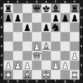 1948 Saltsjobaden Interzonal – Round 7 – Gligorić, Svetozar – 1/2-1/2 – Pirc, Vasja – G62