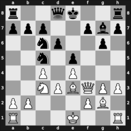 1948 Saltsjobaden Interzonal – Round 10 – Tartakower, Savielly – 0-1 – Pachman, Ludek – G86