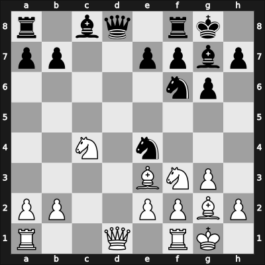 1948 Saltsjobaden Interzonal – Round 17 – Szabo, Laszlo – 1/2-1/2 – Yanofsky, Daniel Abraham – G157