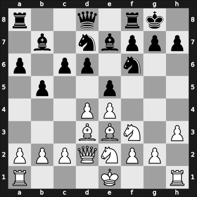 1948 Saltsjobaden tt – Round 1 – Nielsen, E Verner – 1/2-1/2 – Ekenberg, Bengt – G15