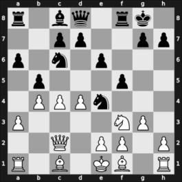 1948 South Fallsburg ch-USA – Round 1 – Poschel, Paul – 1/2-1/2 – Almgren, Sven – G10