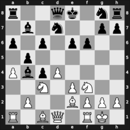 1948 South Fallsburg ch-USA – Round 1 – Kashdan, Isaac – 1-0 – Evans Lianda – G18