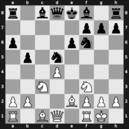 1948 South Fallsburg ch-USA – Round 1 – Almgren, Sven – 1-0 – Heitner, I. – G62