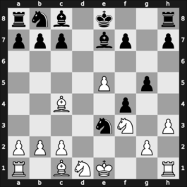 1948 South Fallsburg ch-USA – Round 1 – Santasiere, Anthony – 1/2-1/2 – Sandrin Chodorge, Antoine – G77
