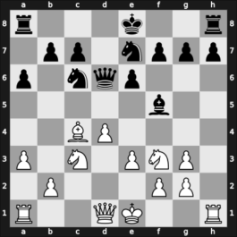 1948 US Open Baltimore, MD USA – Round 12 – Ulvestad, Olaf – 1/2-1/2 – Adams, Weaver – G34