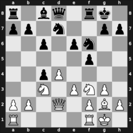 1948 Venice – Round 1 – Najdorf, Miguel – 1-0 – Grob, Henry – G15