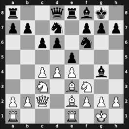 1948 Venice – Round 1 – Opocensky, Karel – 1/2-1/2 – Tartakower, Savielly – G37