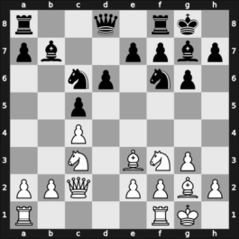 1948 Venice – Round 1 – Giustolisi, Alberto – 1/2-1/2 – Tartakower, Savielly – G42