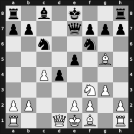 1948 Venice – Round 1 – Szabados, Eugenio – 0-1 – Euwe, Max – G44