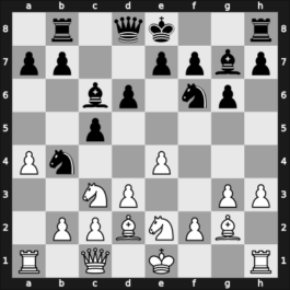 1948 Venice – Round 1 – Grob, Henry – 0-1 – Barcza, Gedeon – G51