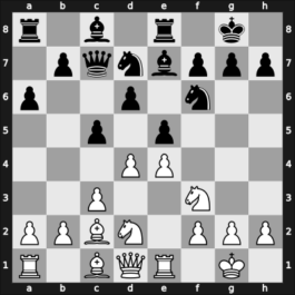 1948 Venice – Round 1 – Canal, Esteban – 0-1 – Najdorf, Miguel – G52