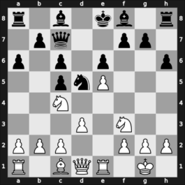 1948 Venice – Round 1 – Tartakower, Savielly – 1-0 – Barcza, Gedeon – G56